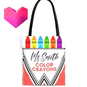 Teacher Crayola Tote